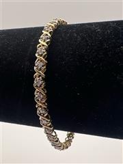 10K Diamond Tennis Bracelet 7